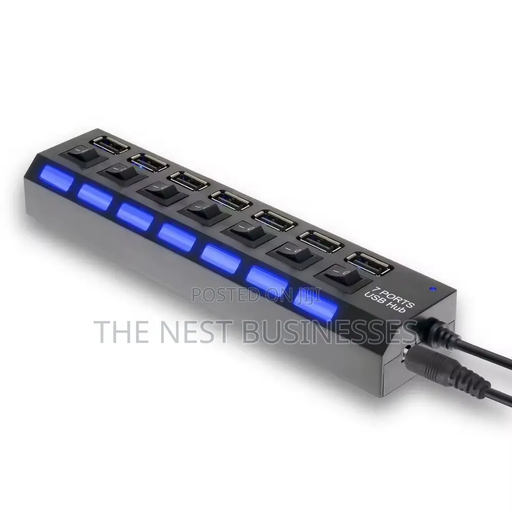 7 Port Usb 3.0 Powered Usb Hub