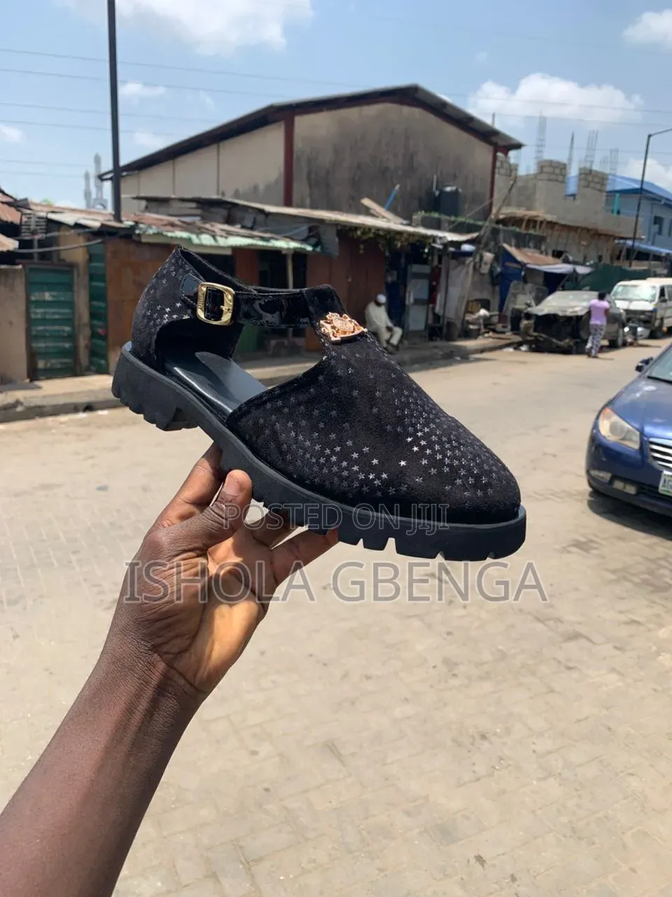 Men’S Suede Sandal