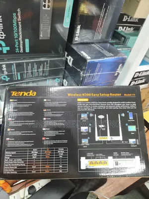 Tenda Wireless N300 Router (F3)