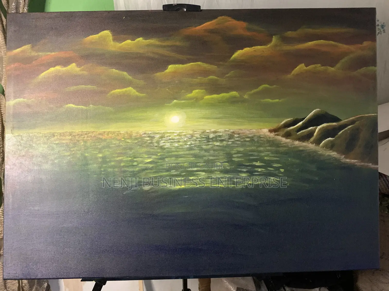 The Sunset Original Art