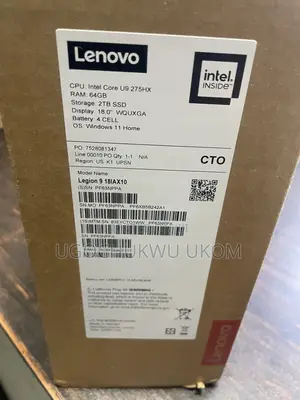 New Laptop Lenovo 64GB Intel Core Ultra 9 SSD 2T