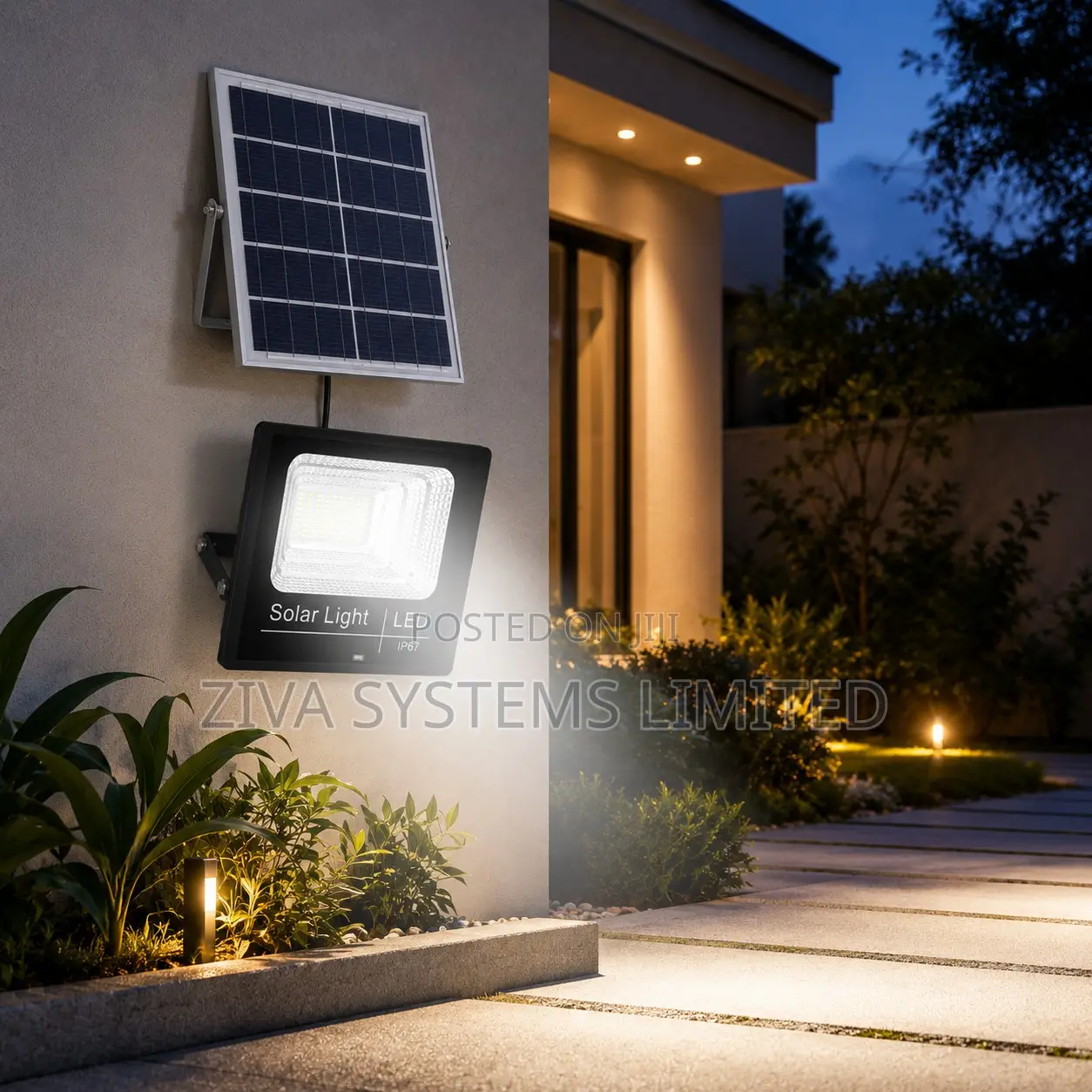 Jing Gold Led Solar Garden Light