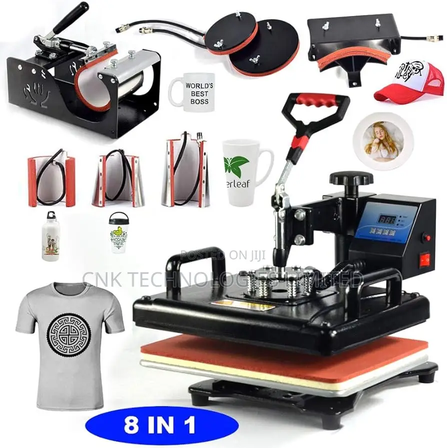 8 in 1 Heat Press Machine