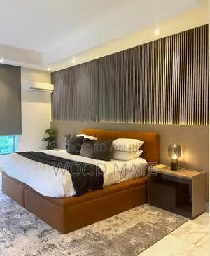 Standard 6 by 6 Bed Frame With Wall Panel Full