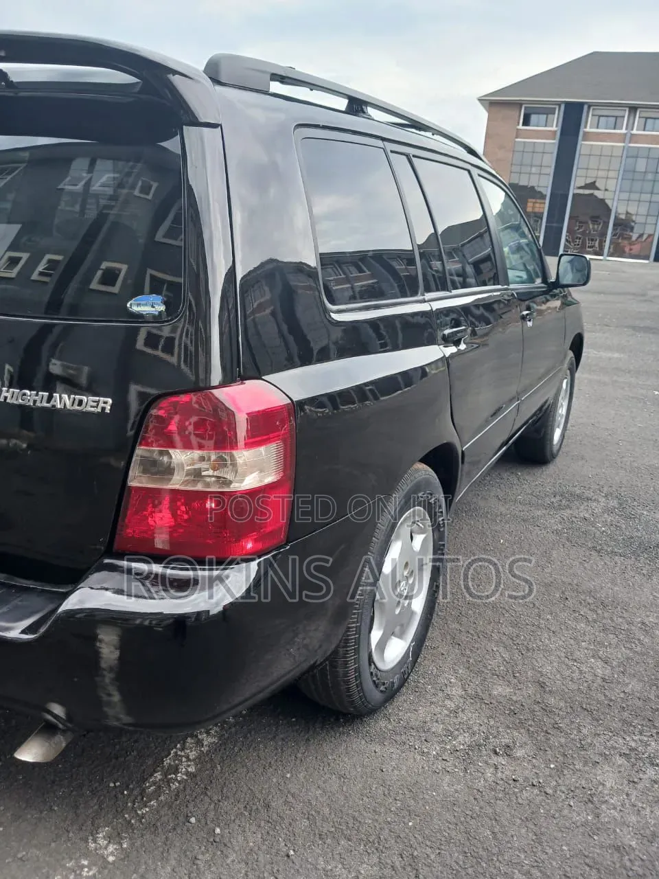 Toyota Highlander Limited V6 2005 Black