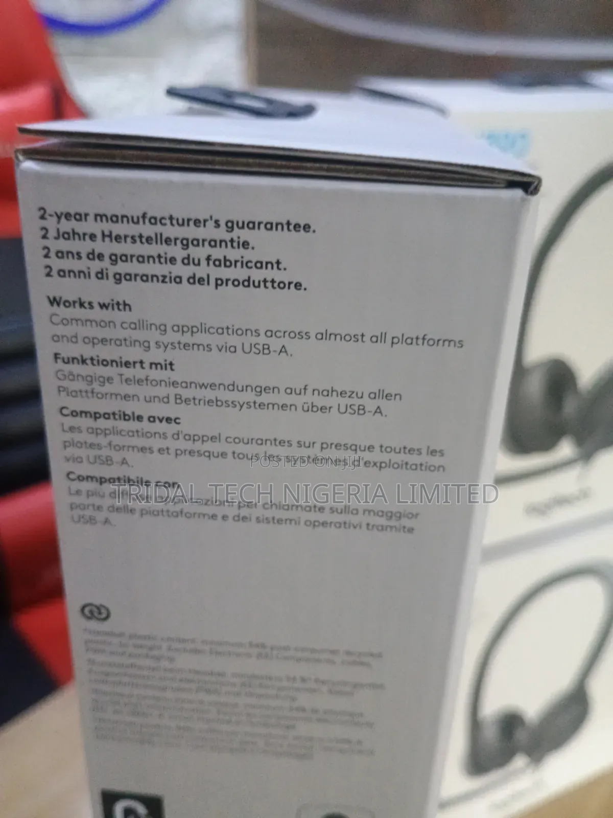 Logitech H390 Usb Computer Headset (Brand New Sealed)