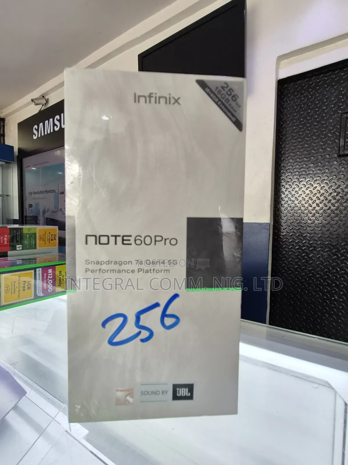 New Infinix Note 60 Pro 256 GB Blue