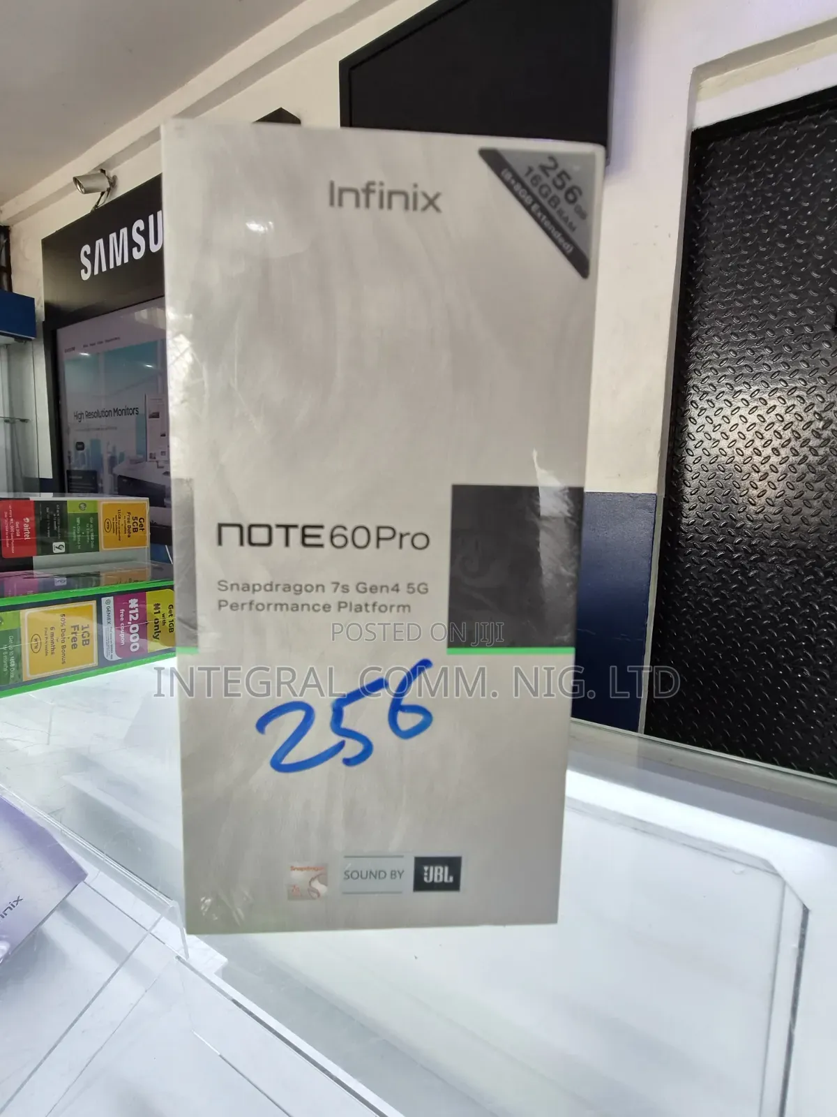 New Infinix Note 60 Pro 256 GB Blue