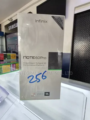 New Infinix Note 60 Pro 256 GB Blue