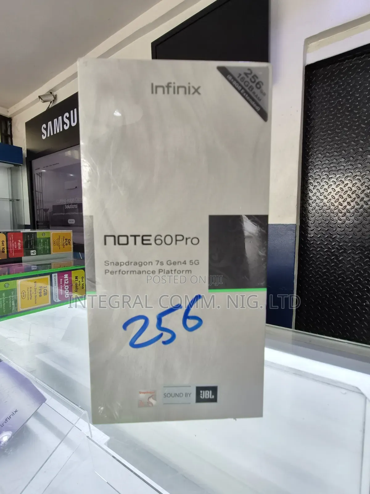 New Infinix Note 60 Pro 256 GB Blue