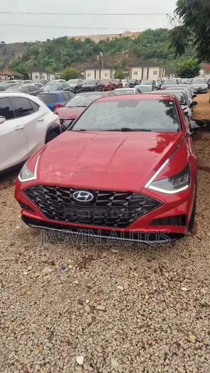 Hyundai Sonata Limited 2021 Red