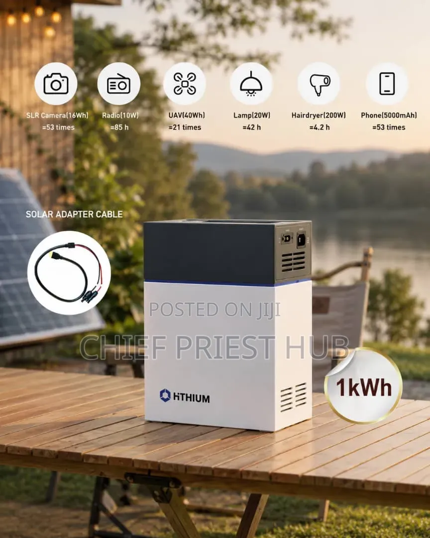 Hthium Solar Generator