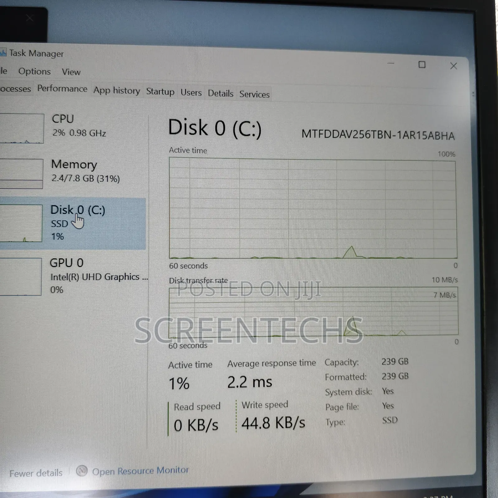 Laptop HP EliteBook 840 G5 8GB Intel Core i5 SSD 256GB