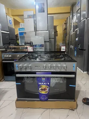 Maxi Standing Gas Cooker Model:6090 4 Gas 2 Electric