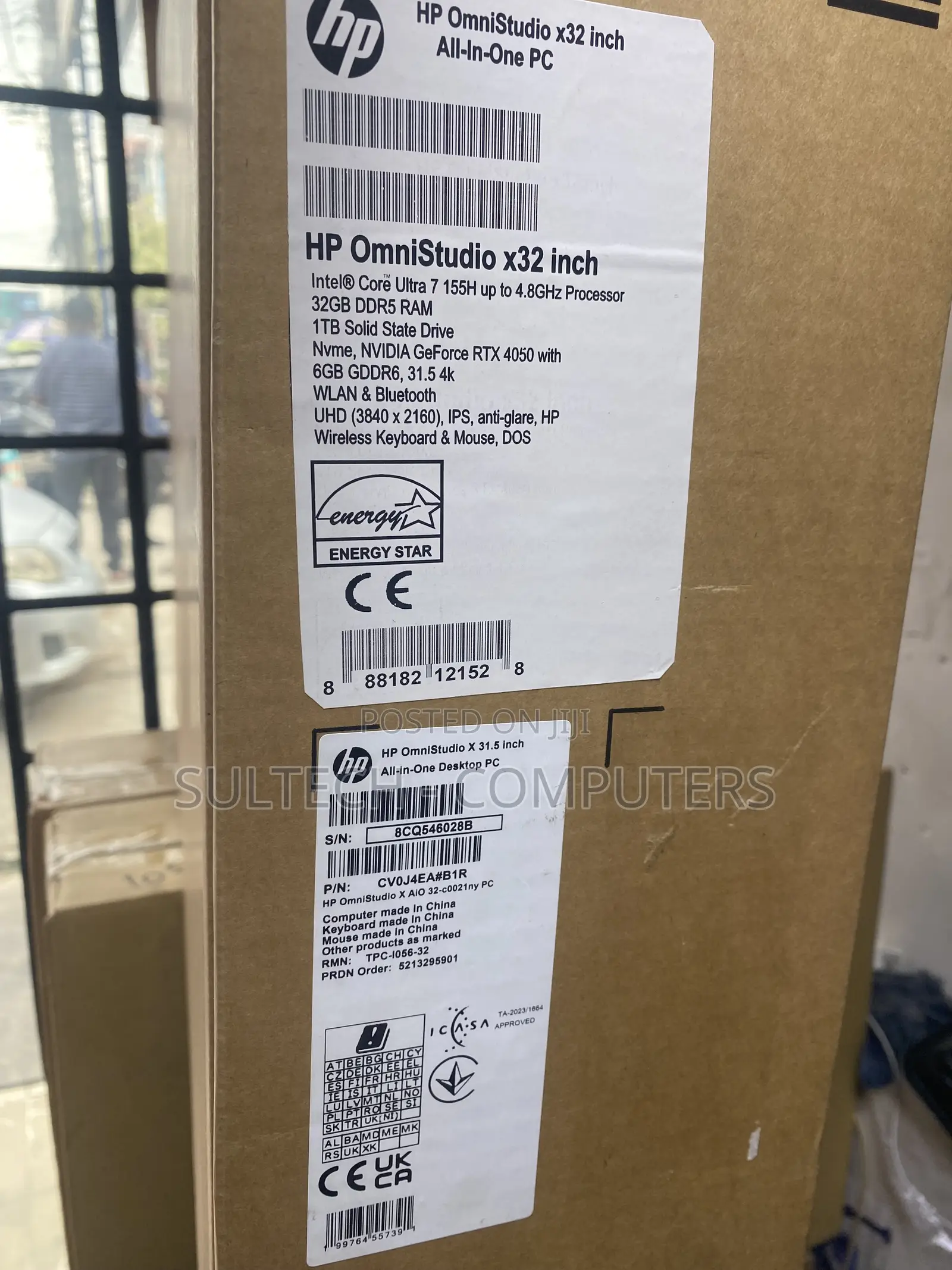 New Desktop Computer HP 32GB Intel Core Ultra 7 SSD 1T