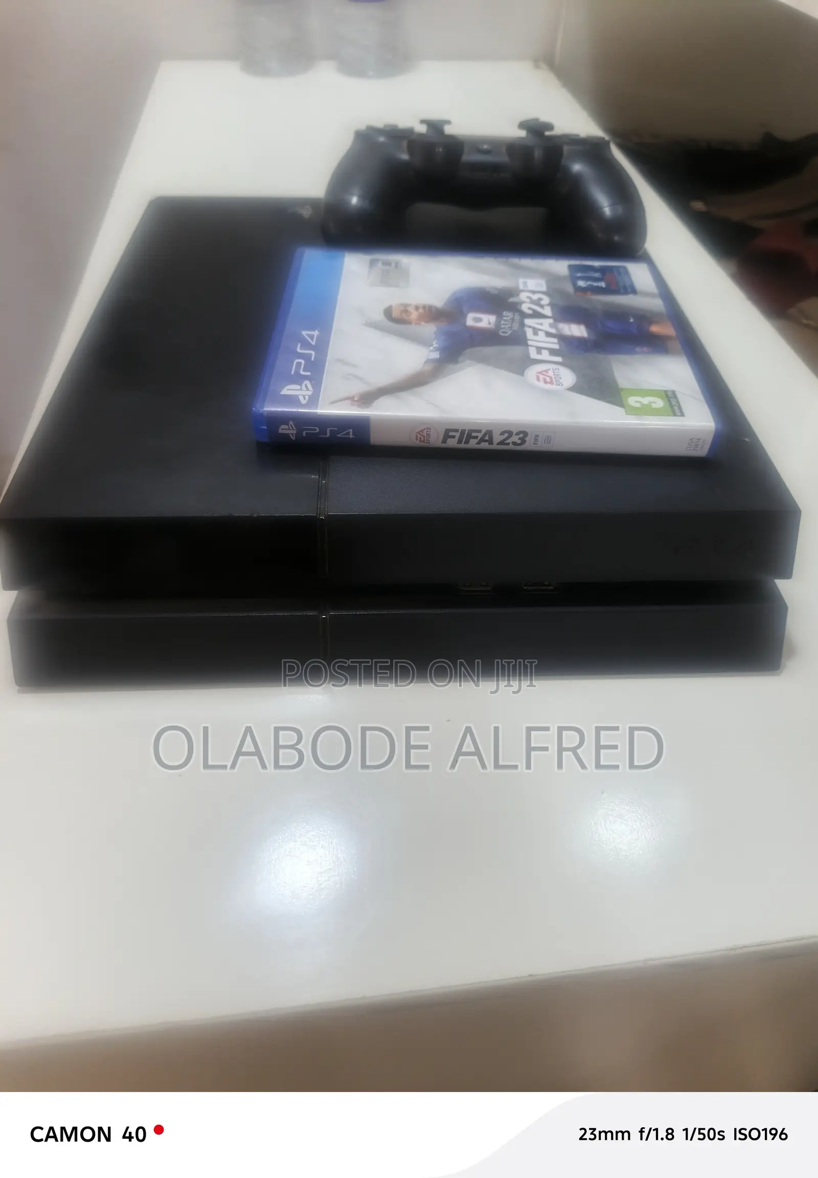 Clean Ps4 Console and 1 Free Game Cd