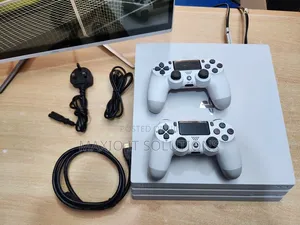 Clean Uk Used Hacked Ps4 Pro With Two Pads and Games