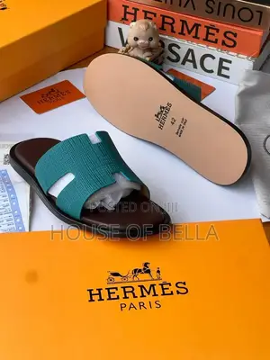 Men's Quality Hermes Palm Slippers – Comfortable Durable