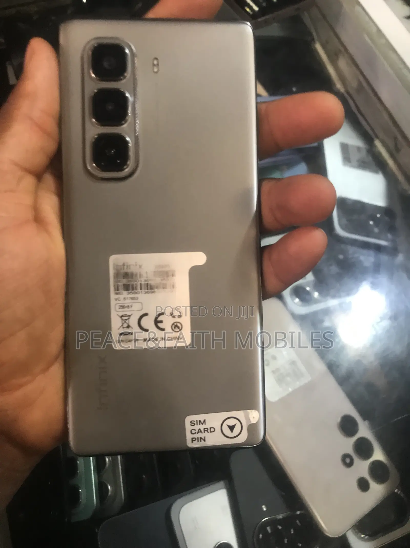 Infinix Hot 50 Pro+ 4G 128 GB Silver