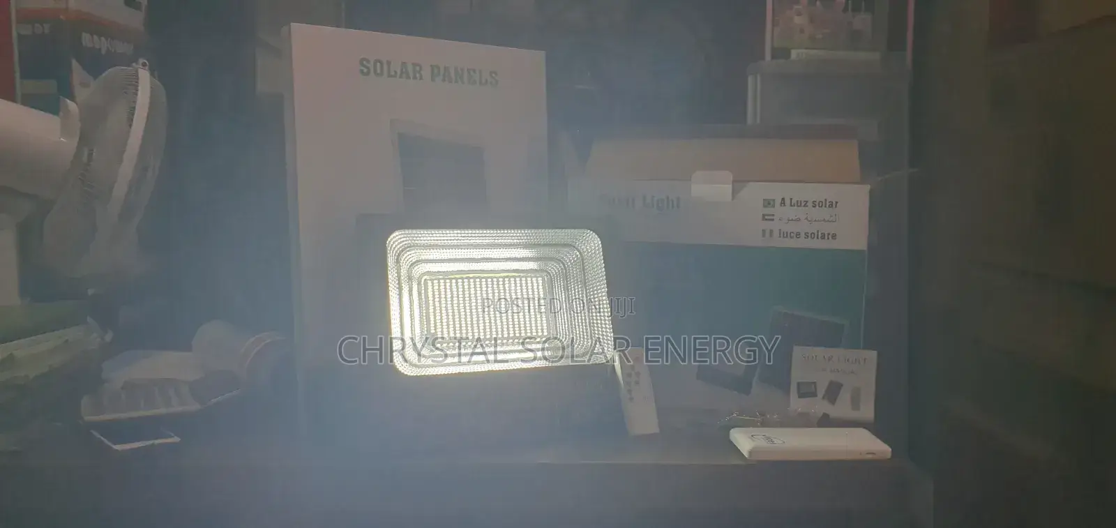 500watts Solar Flood Light With Panel Water Resistance