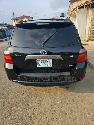 Toyota Highlander 2009 Black