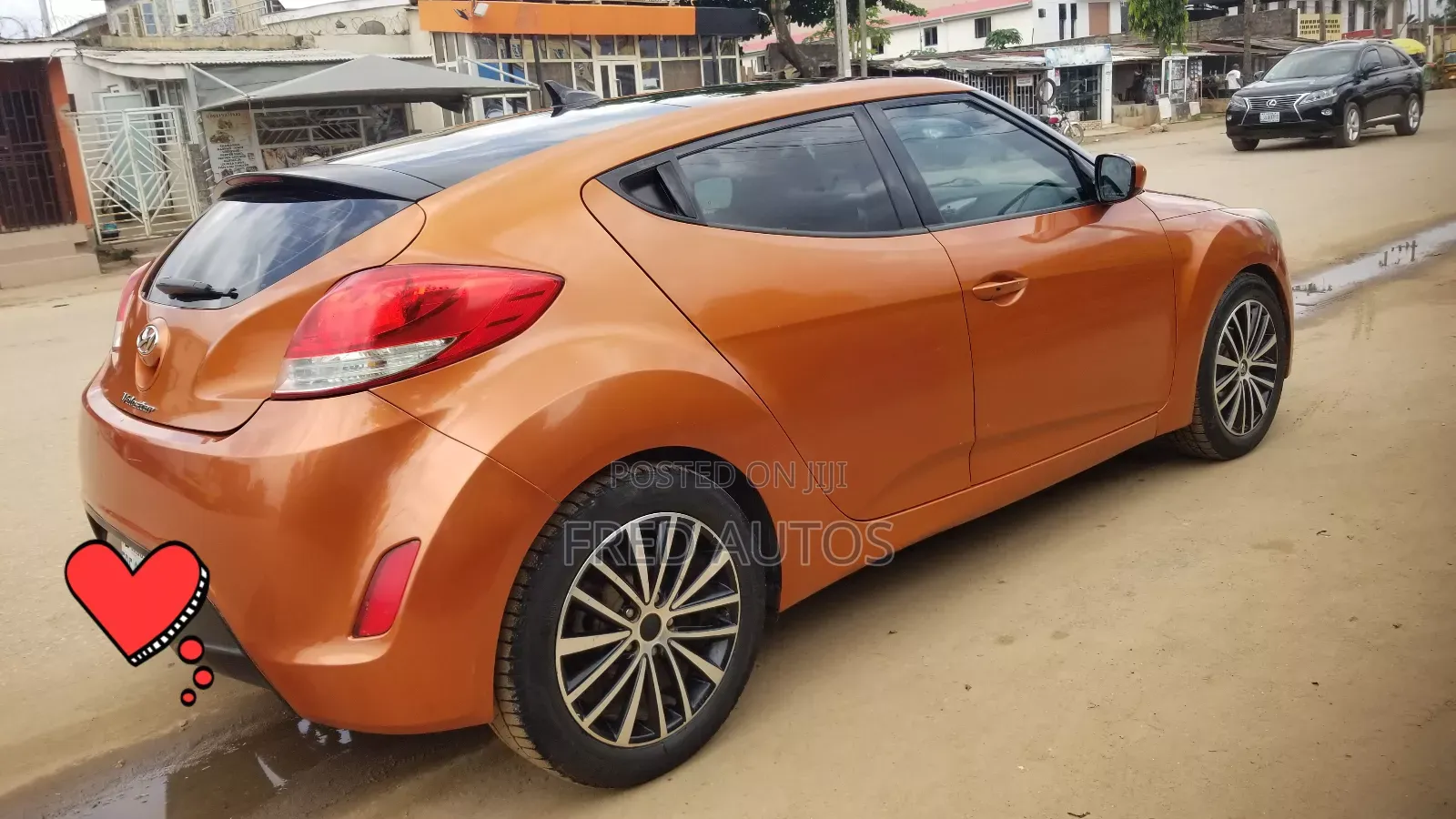 Hyundai Veloster Automatic 2012 Orange