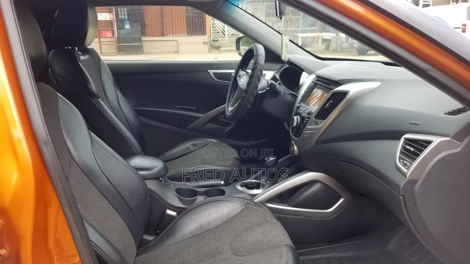 Hyundai Veloster Automatic 2012 Orange