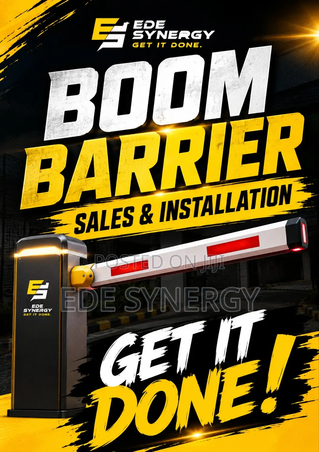 6 Meter Boom Barrier Access Control System + Installation