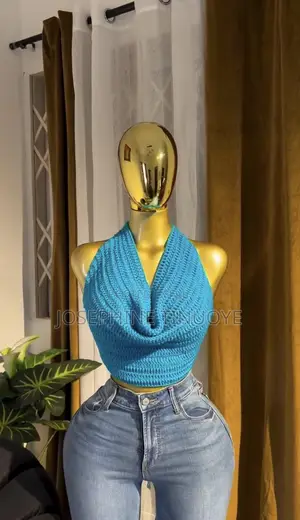 Backless Crochet Top