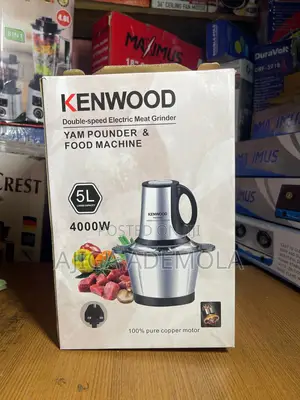 Food Processor and Yam Pounder