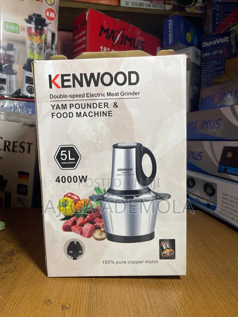 Food Processor and Yam Pounder