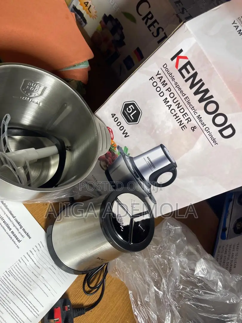 Food Processor and Yam Pounder