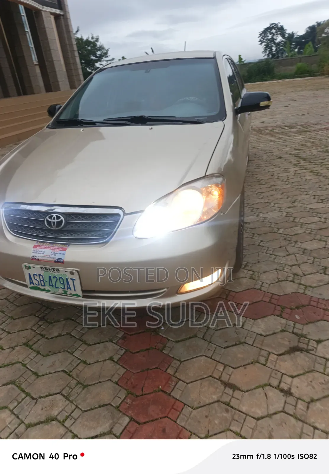 Toyota Corolla LE 2004 Gold