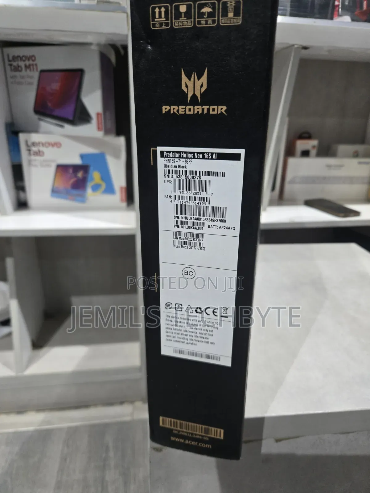 Laptop Acer Predator Helios Neo 16 32GB Intel Core Ultra 9 SSD 1T