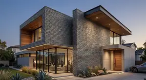 Urban Gray Wall Bricks