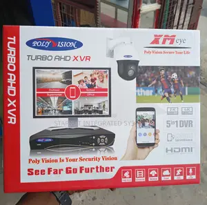 Polyvision 8 Channel DVR 1080p H265 With Hdmi Lan for Remote View