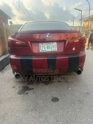 Lexus IS 250 2009 Burgundy