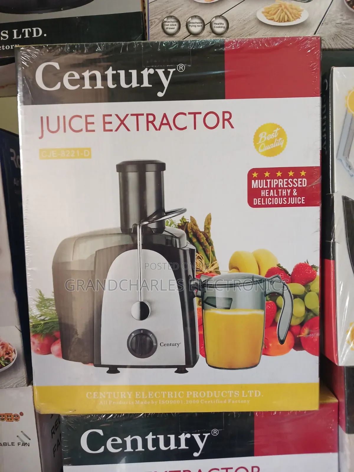 Century Cje-8221-D Juice Extractor