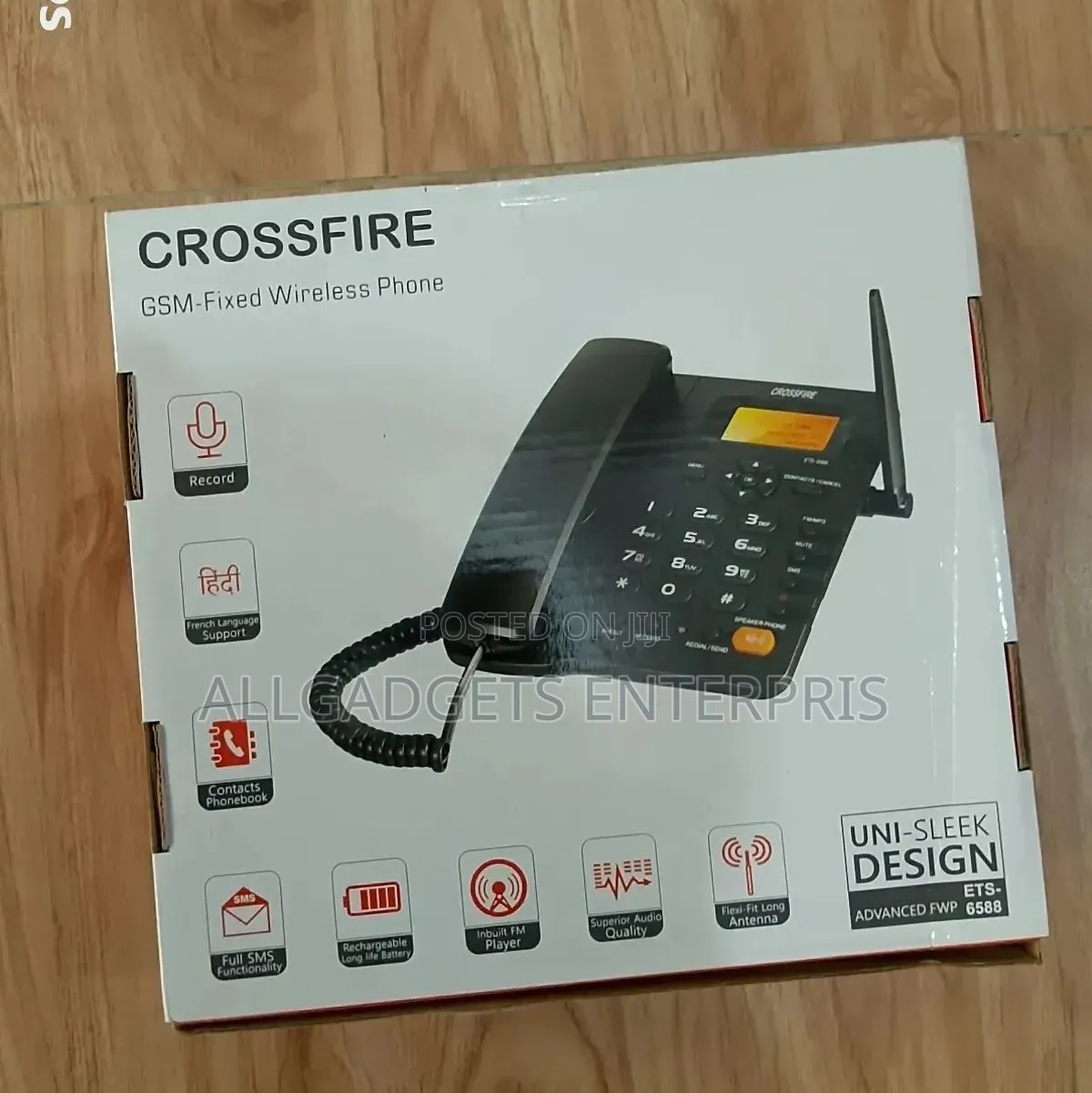 Cross Fire GSM Table Phone Double Sim