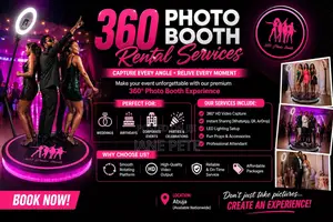 360 Photo Booth for Rent