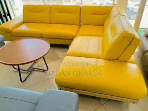 Italian L-Shape Sofa Chair