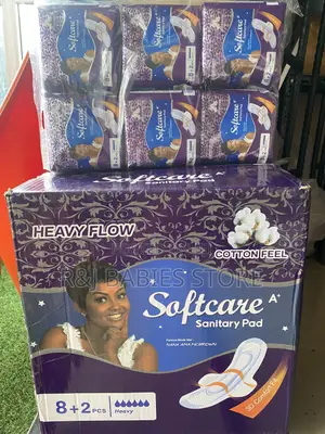 A Carton of Softcare A+ Heavy Flow Sanitary Pad