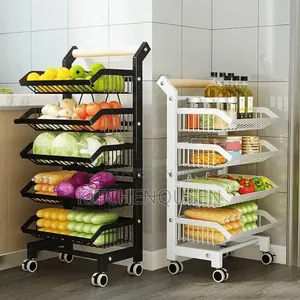 Multi Purpose Kitchen Trolley Storage Organizers