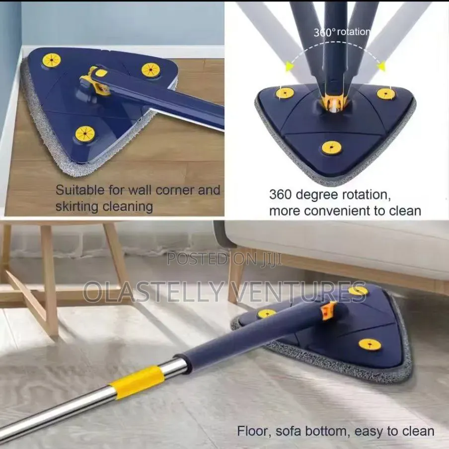 Triangular Self-Twisting Mop Tem