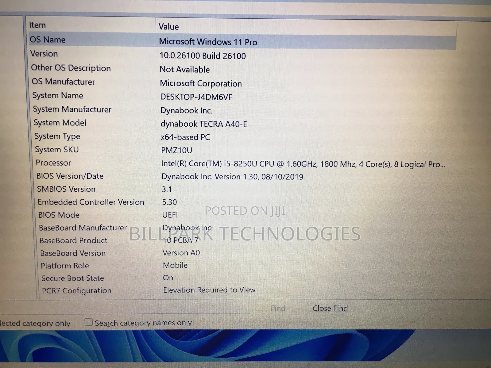 Laptop 8GB Intel Core i5 SSD 128GB