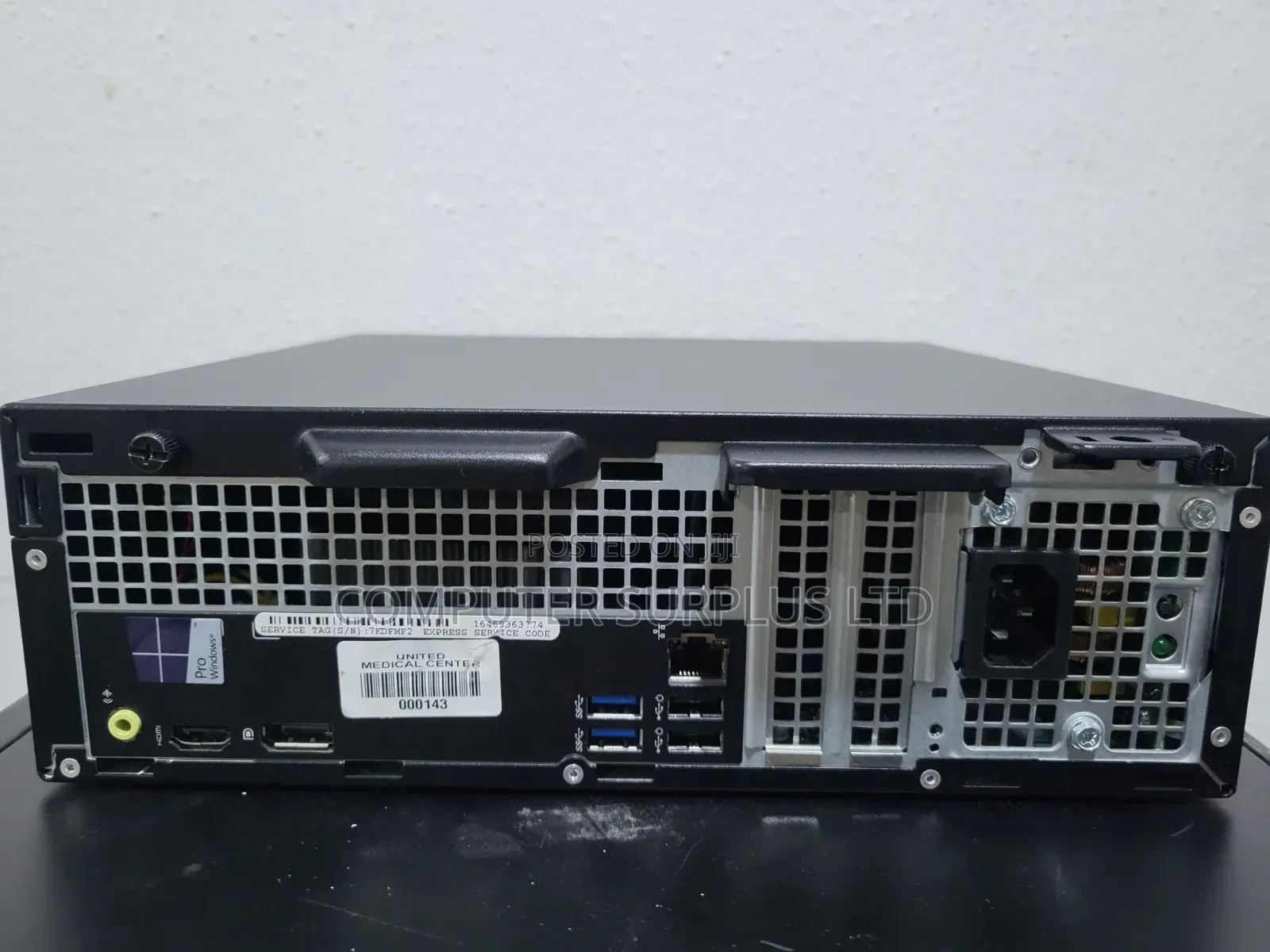 Desktop Computer Dell Optiplex 3040 8GB Intel Core i5 HDD 500GB