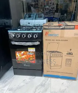 Boscon 50×50 Freestanding Gas-Cooker With Oven