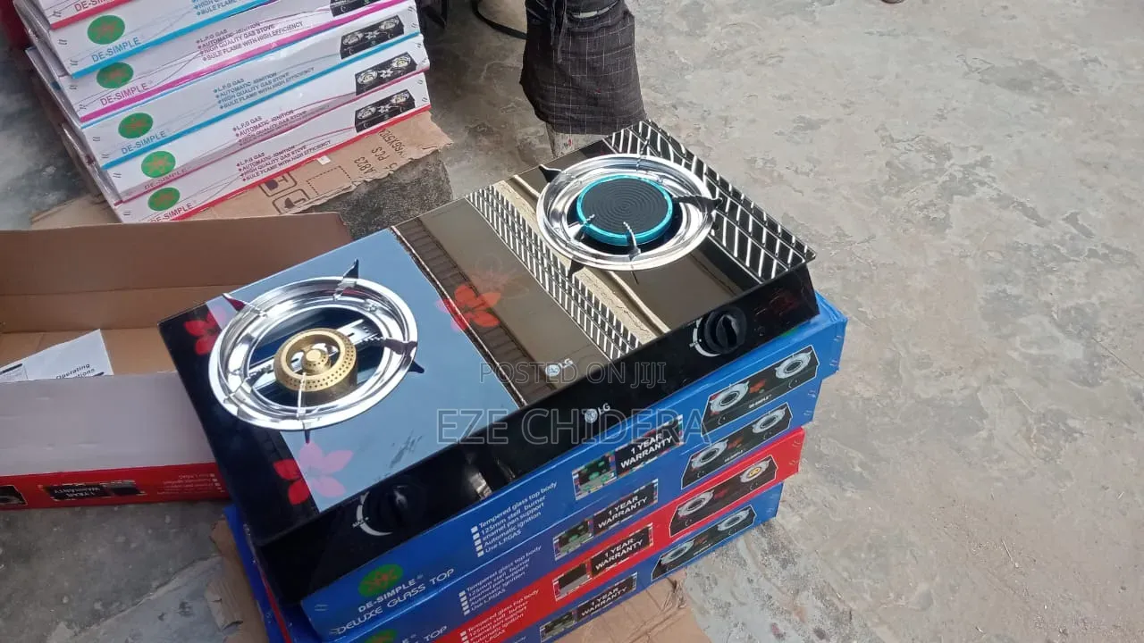 Glass Double Gas Burner