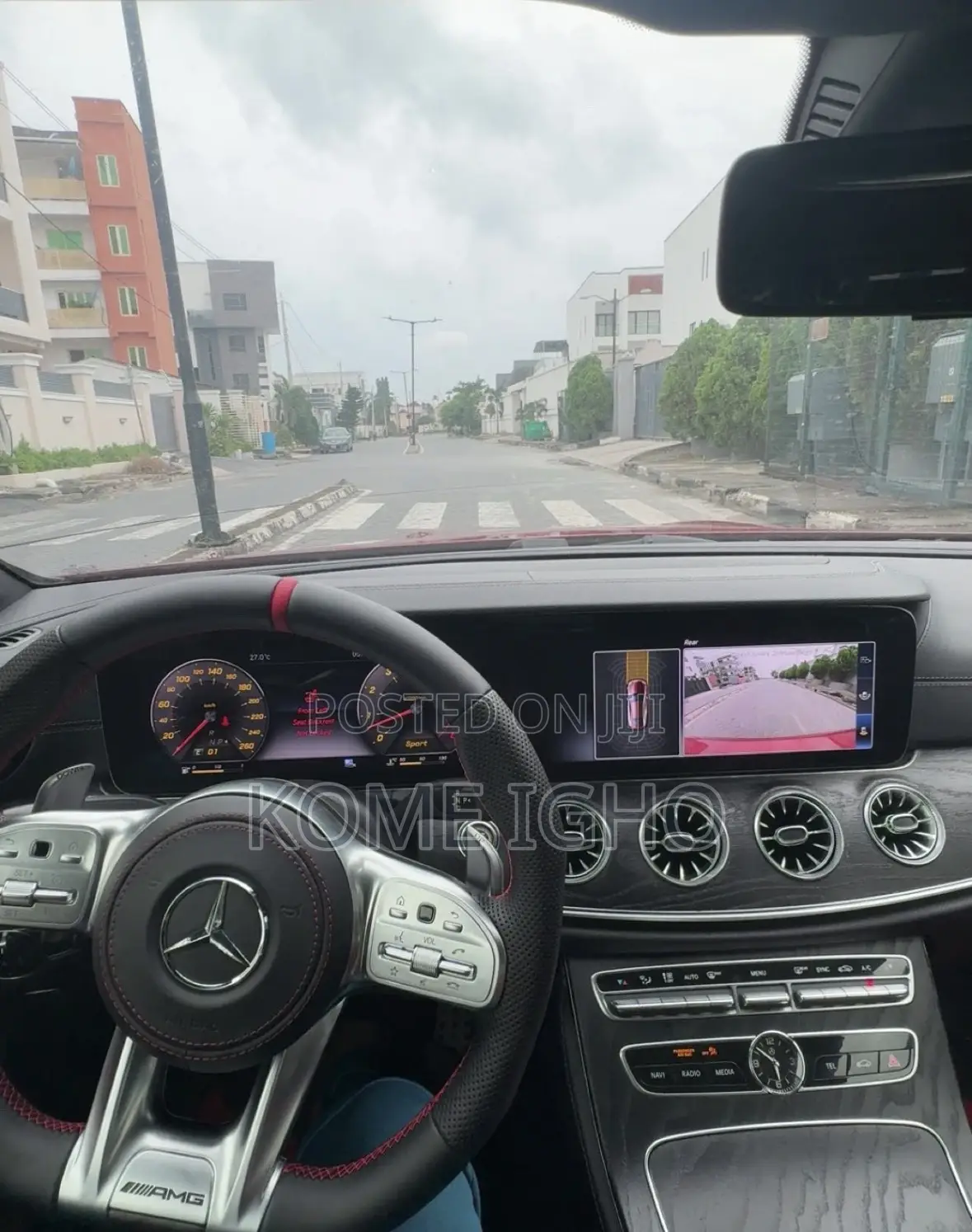 Mercedes-Benz E400 2018 Red