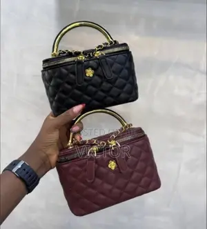 Quilted Vanity Bag